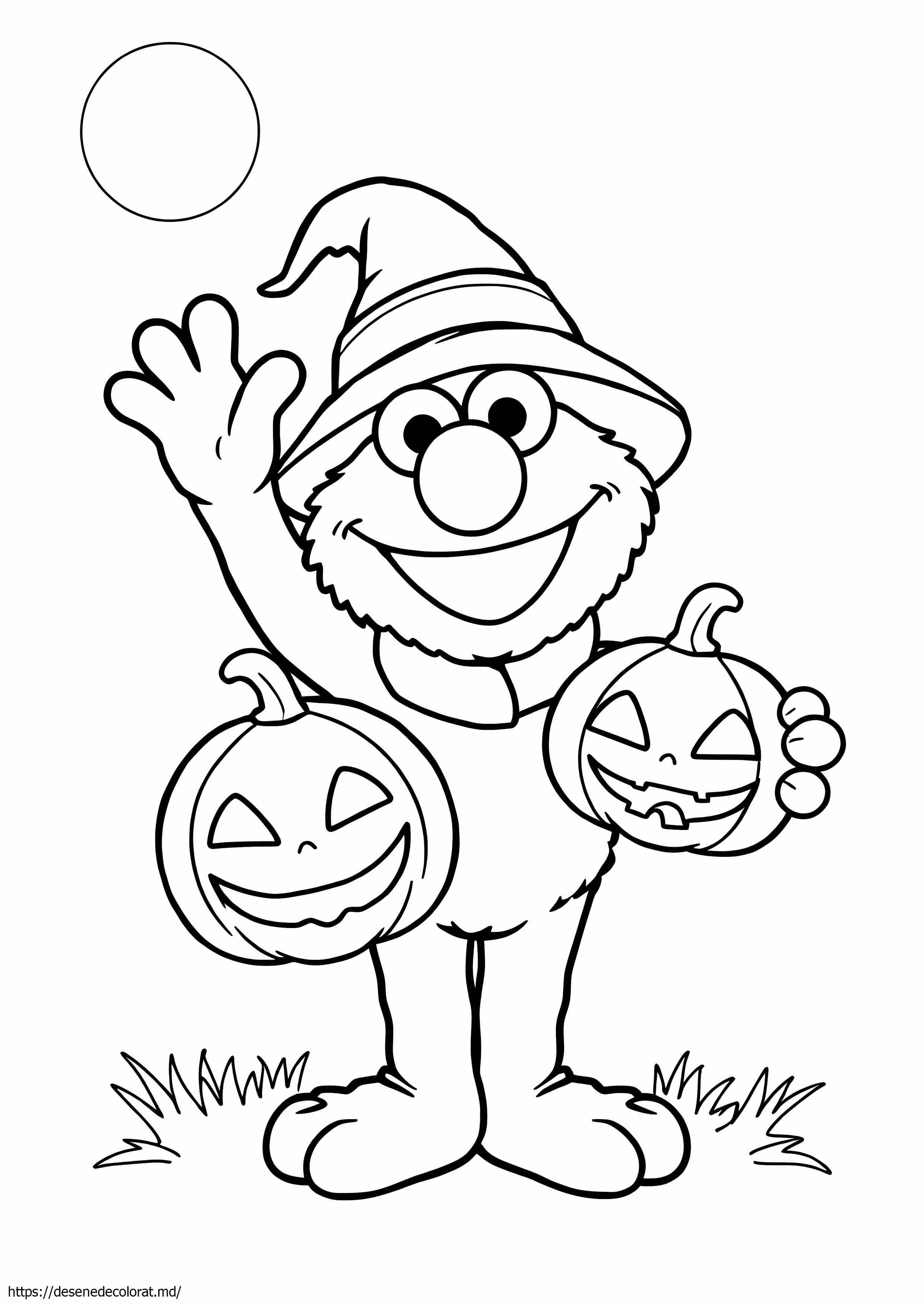 Elmo de Halloween