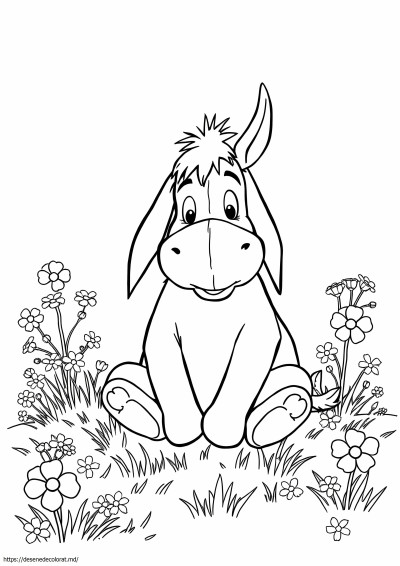 Eeyore fericit