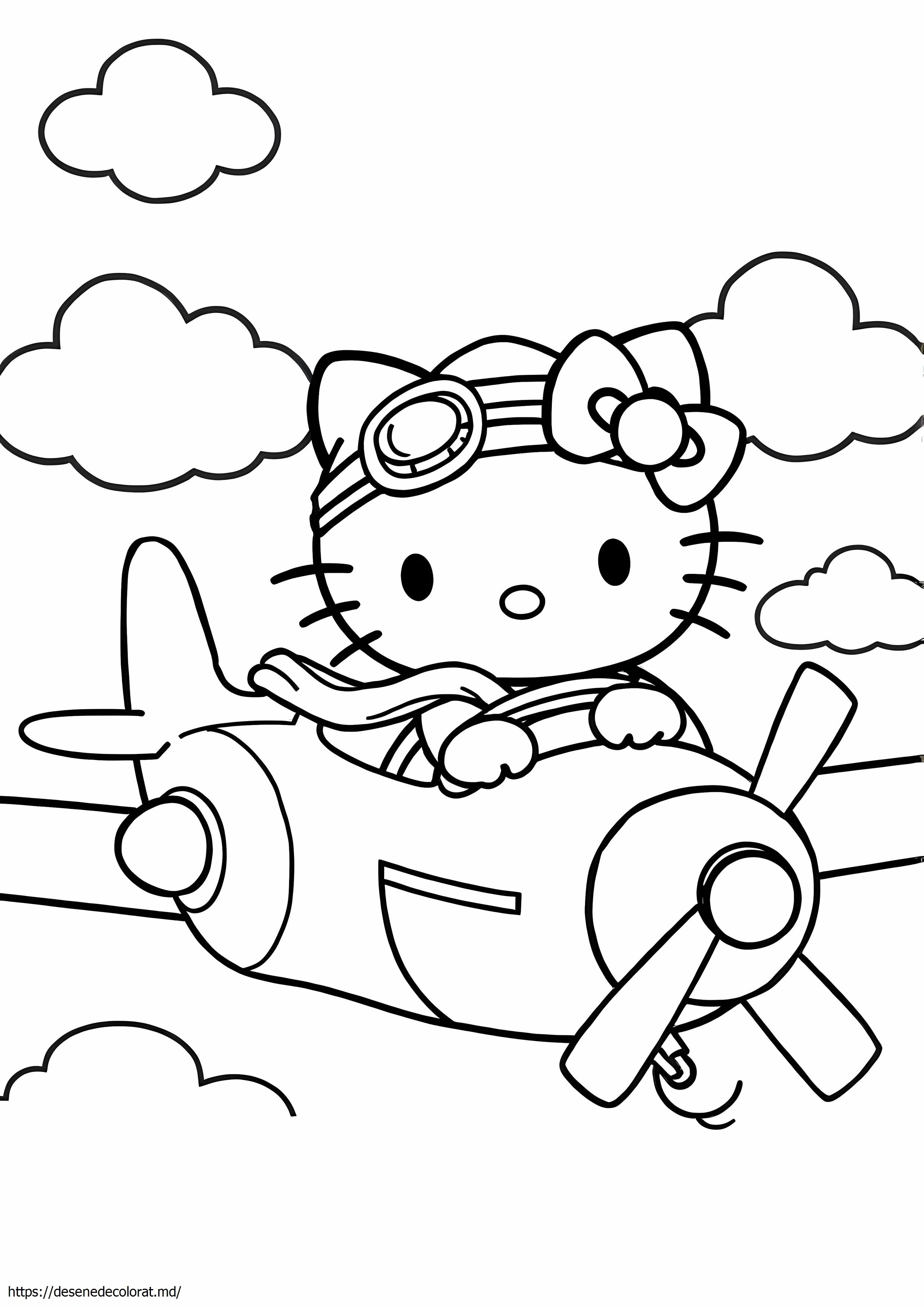 Avion hello kitty