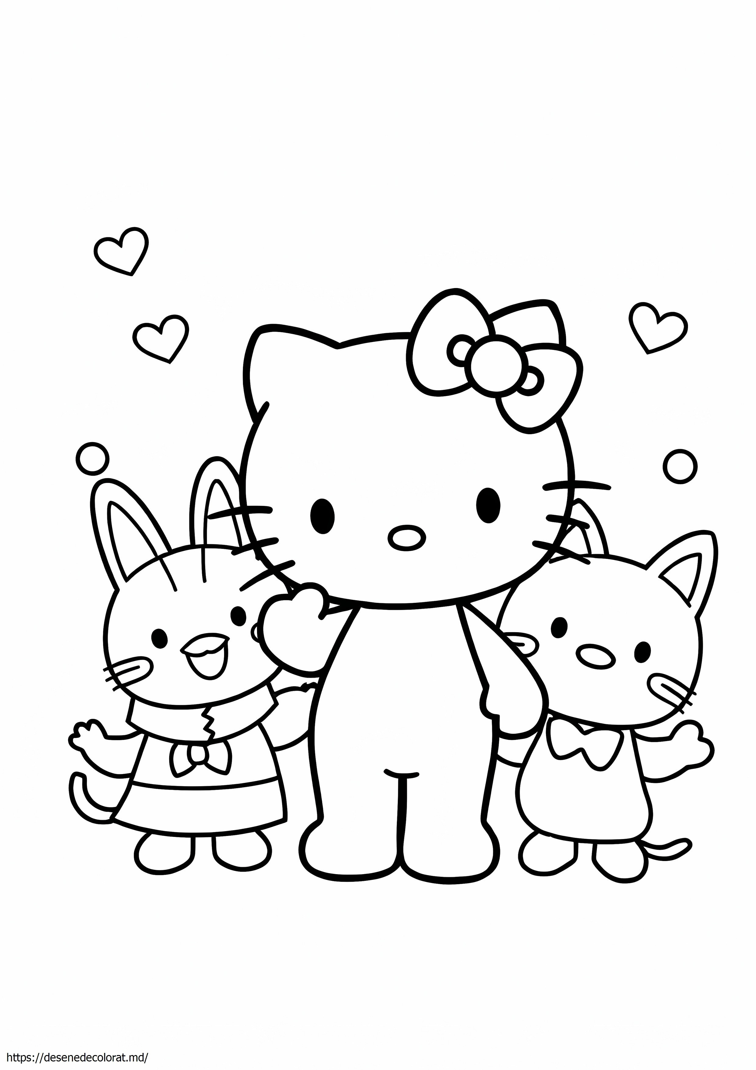 Hello kitty și prietenii ei