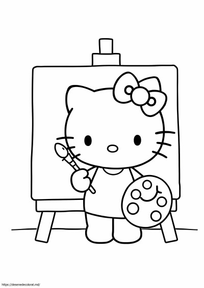 Hello Kitty blank