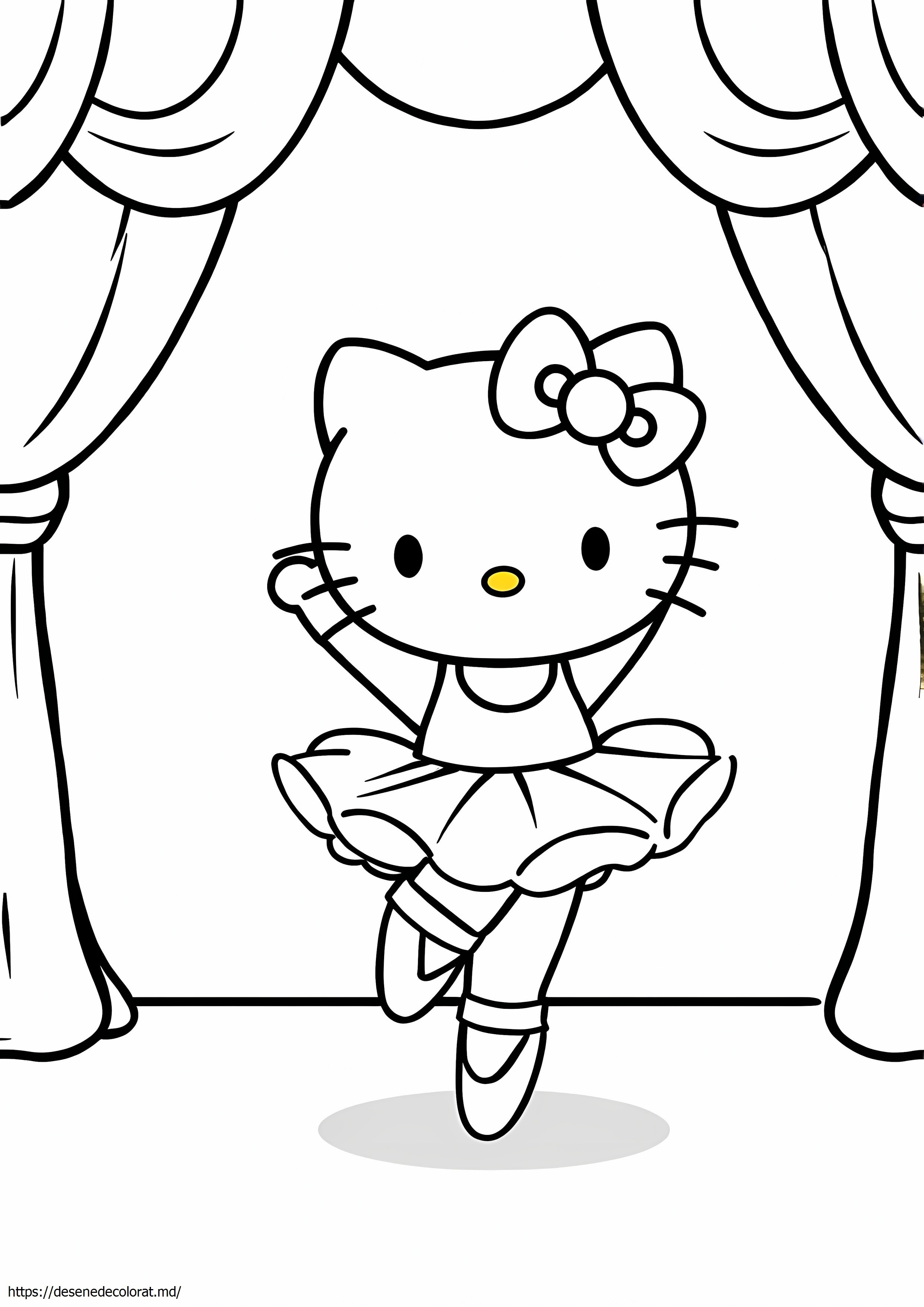 Ballet hello kitty
