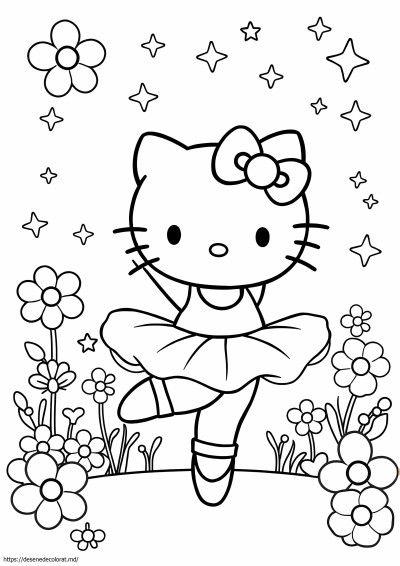Hello Kitty balerina