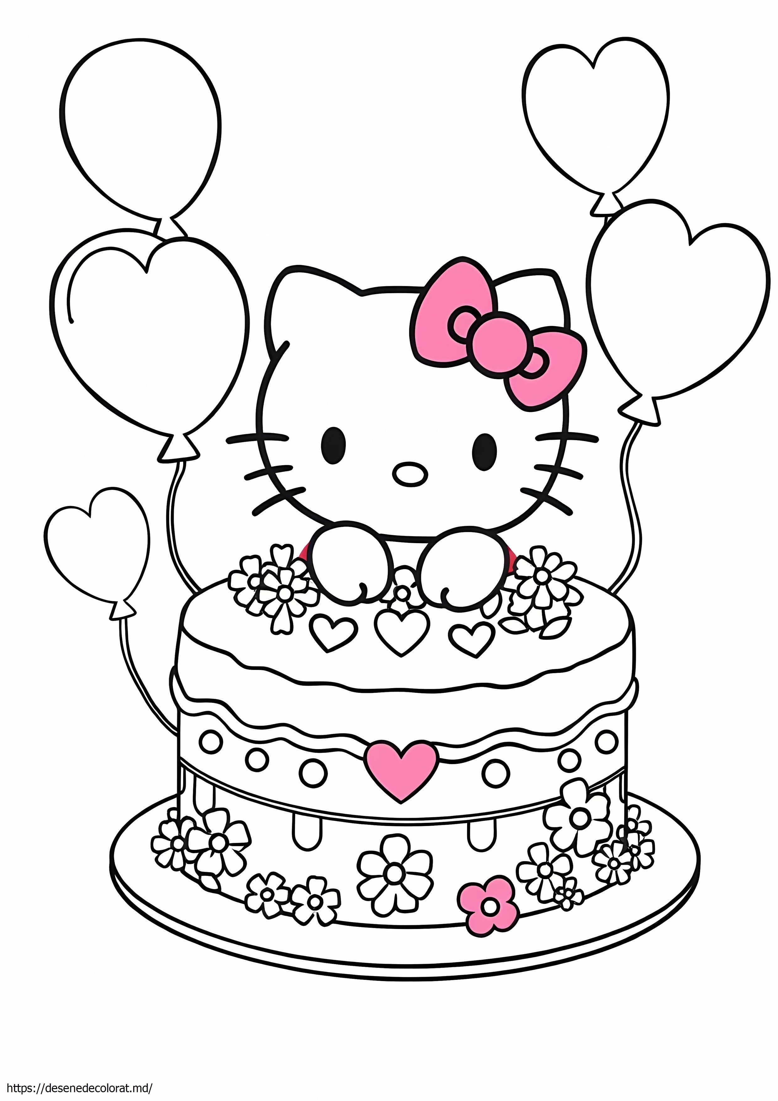 Tort hello kitty