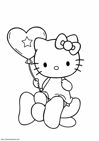 Desen hello kitty
