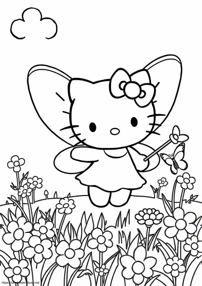 Hello kitty fairy