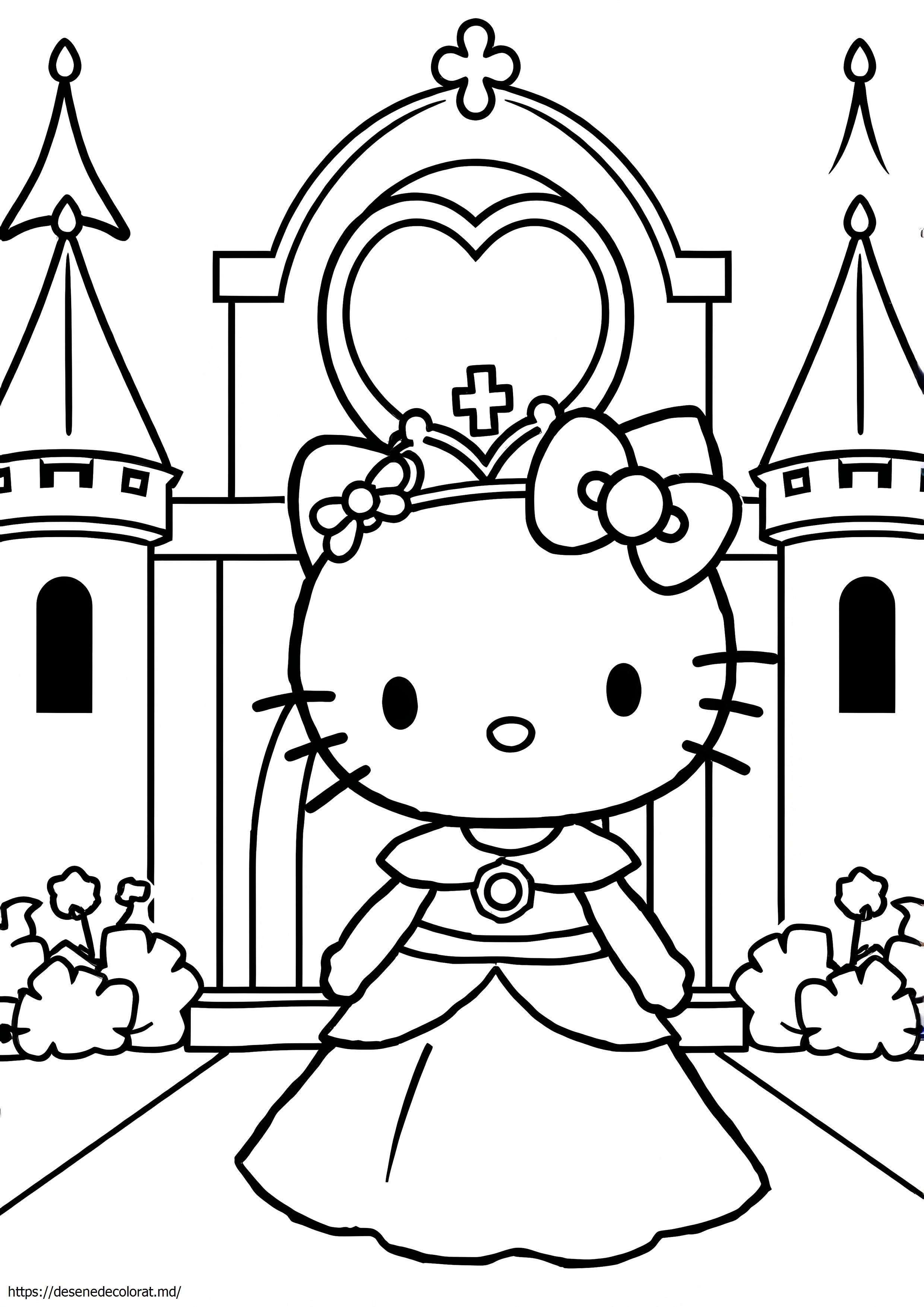Hello Kitty Printesa
