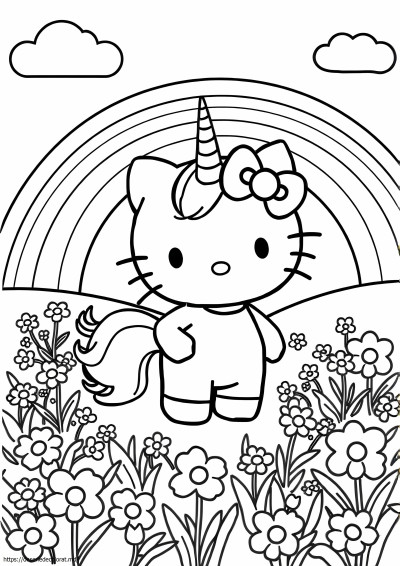 Hello Kitty unicorn