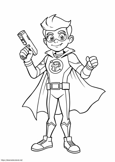 Henry danger imagini de colorat