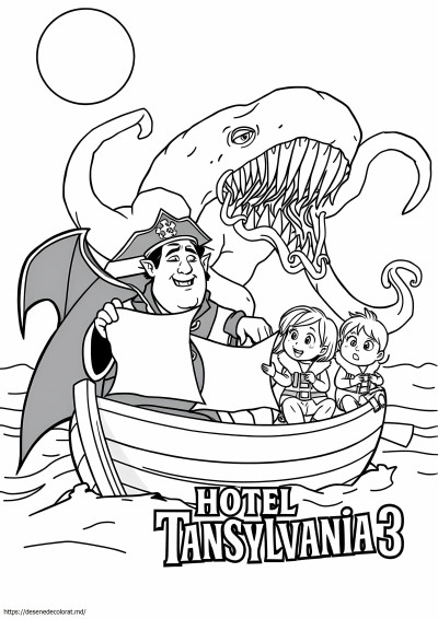 Hotel transilvania 3 kraken