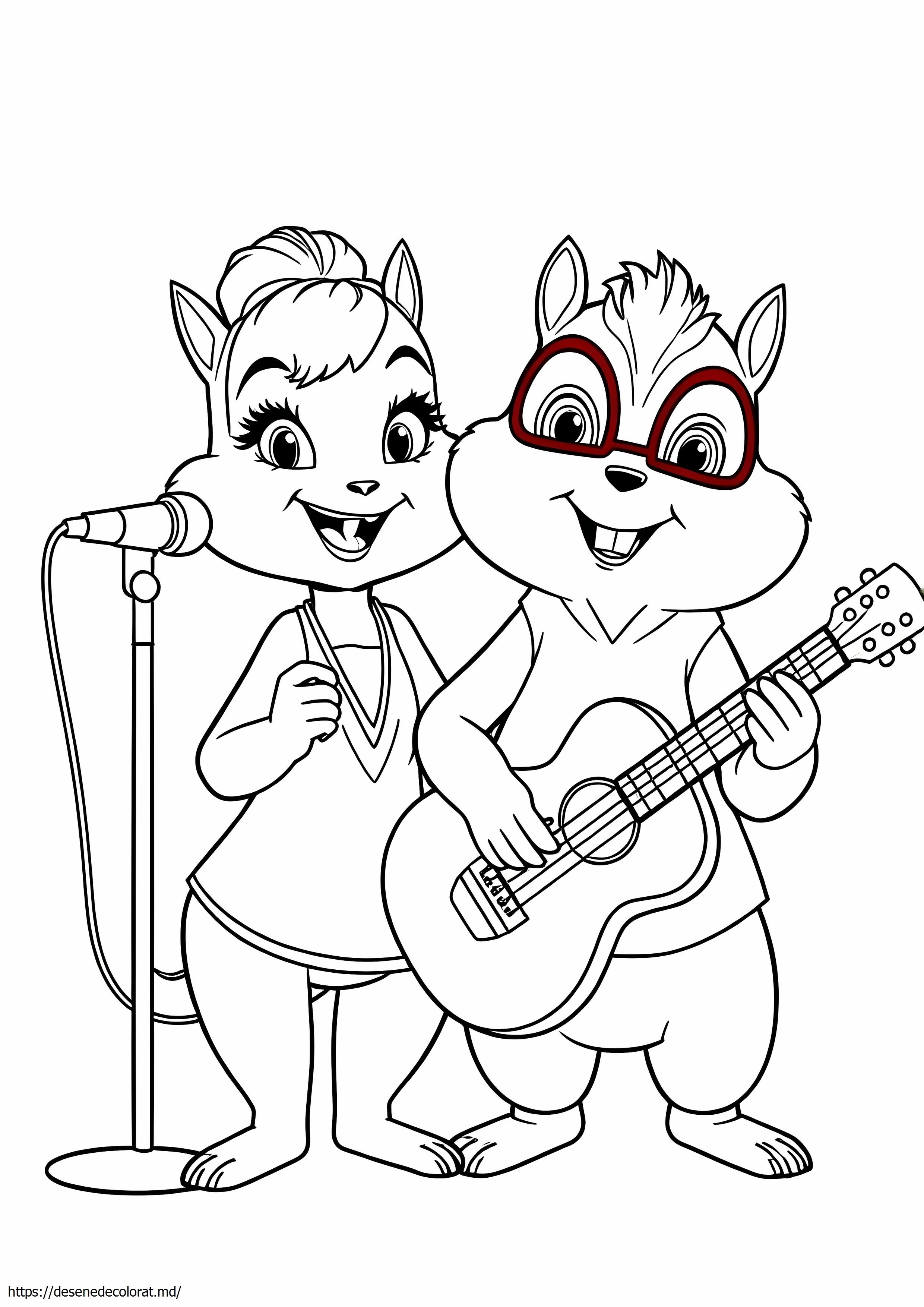 Jeanette Alvin și chipmunks