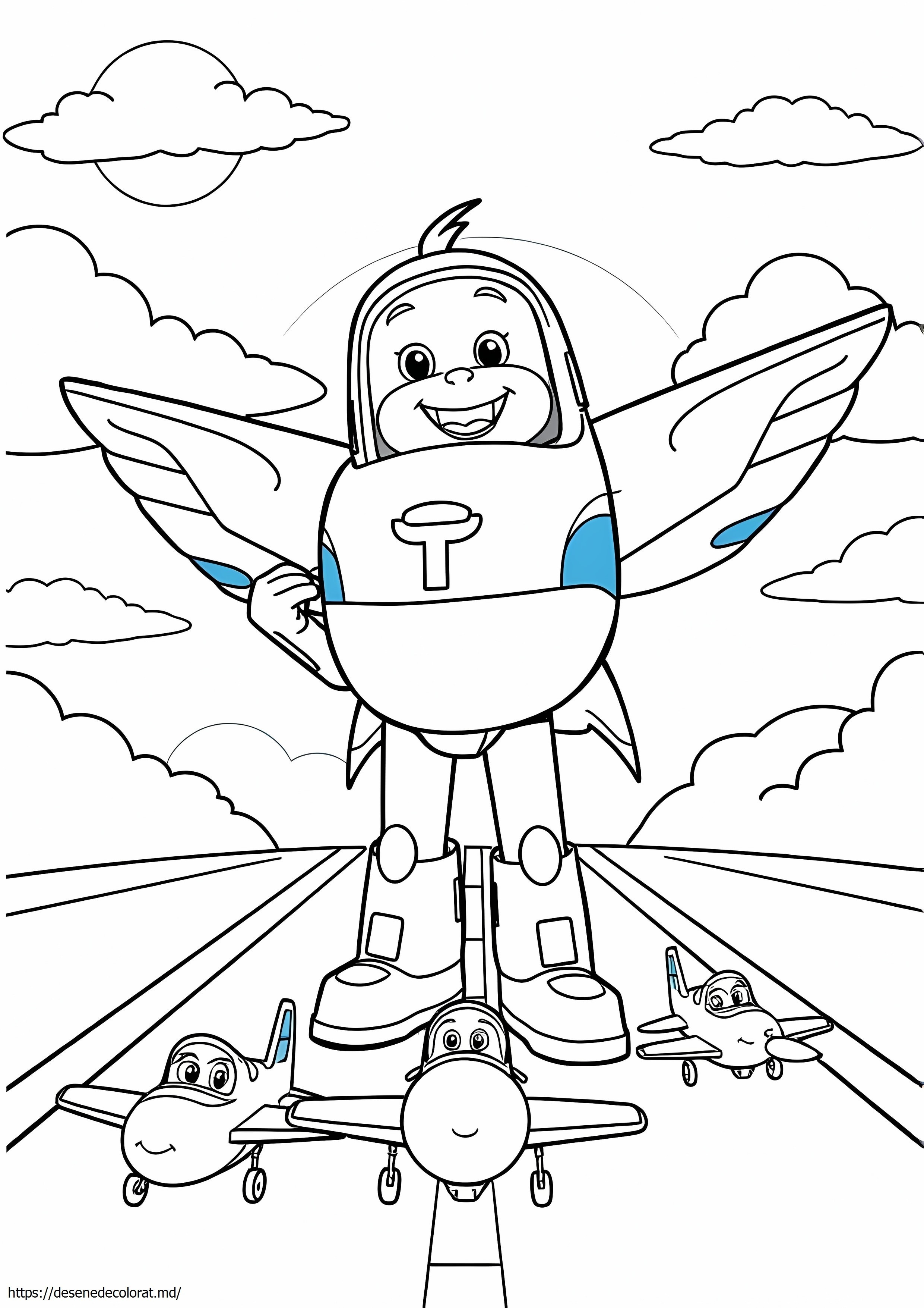 Jet super aripi