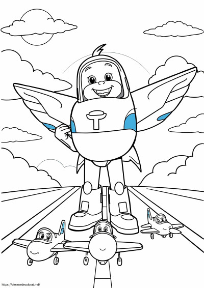 Jet super aripi