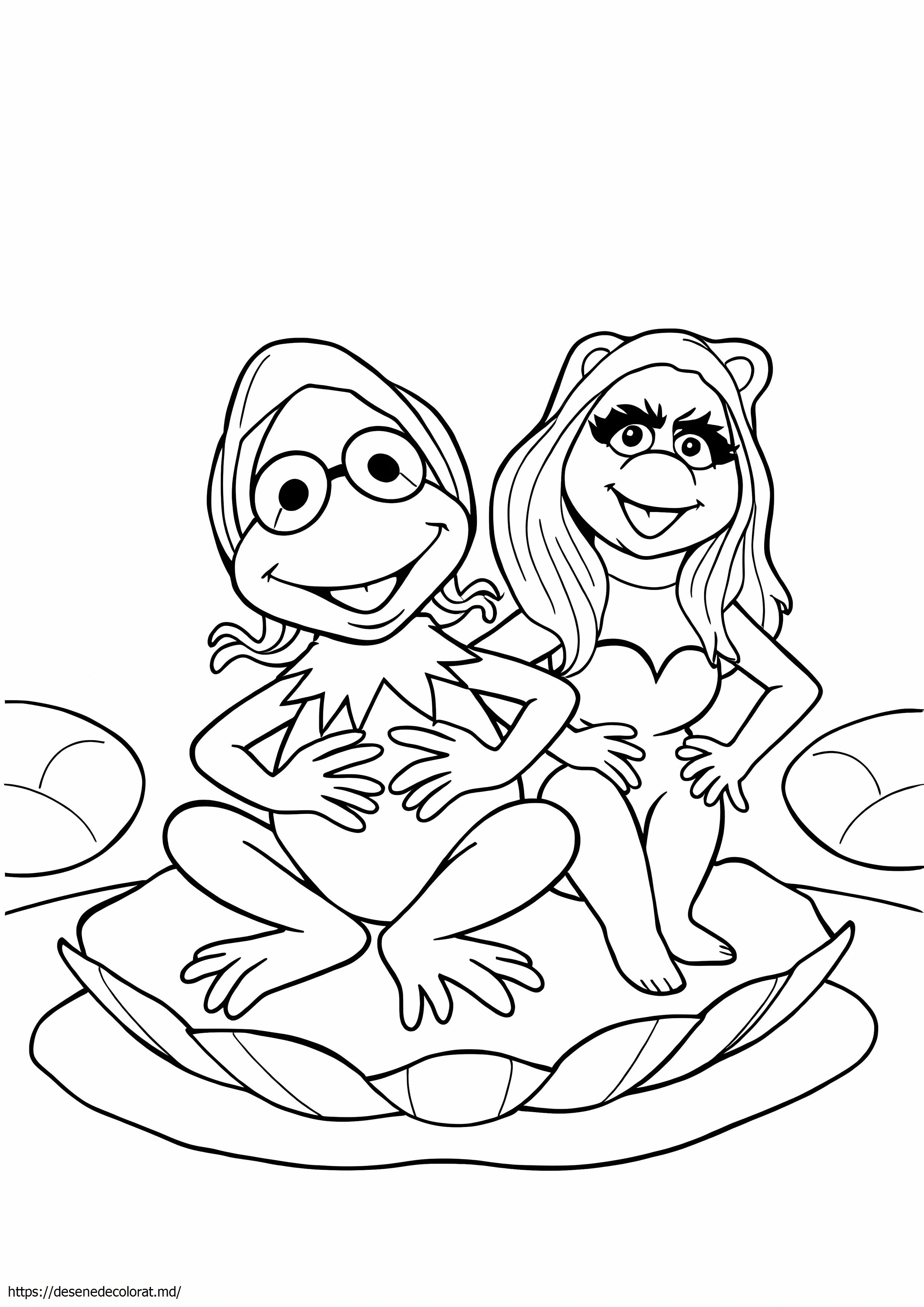 Copii kermit muppet