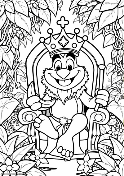 Cartea junglei regele louie