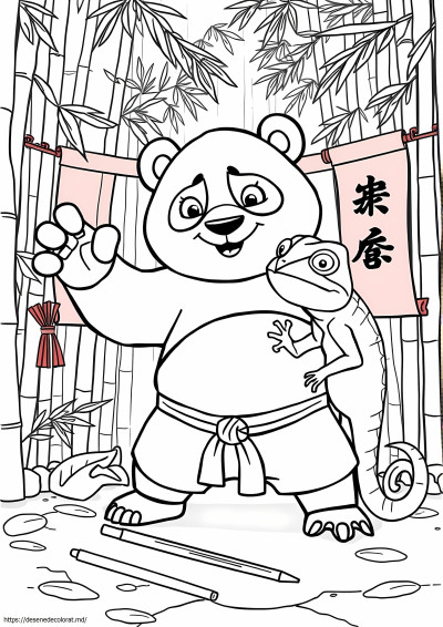 Kung fu panda 4 cameleon