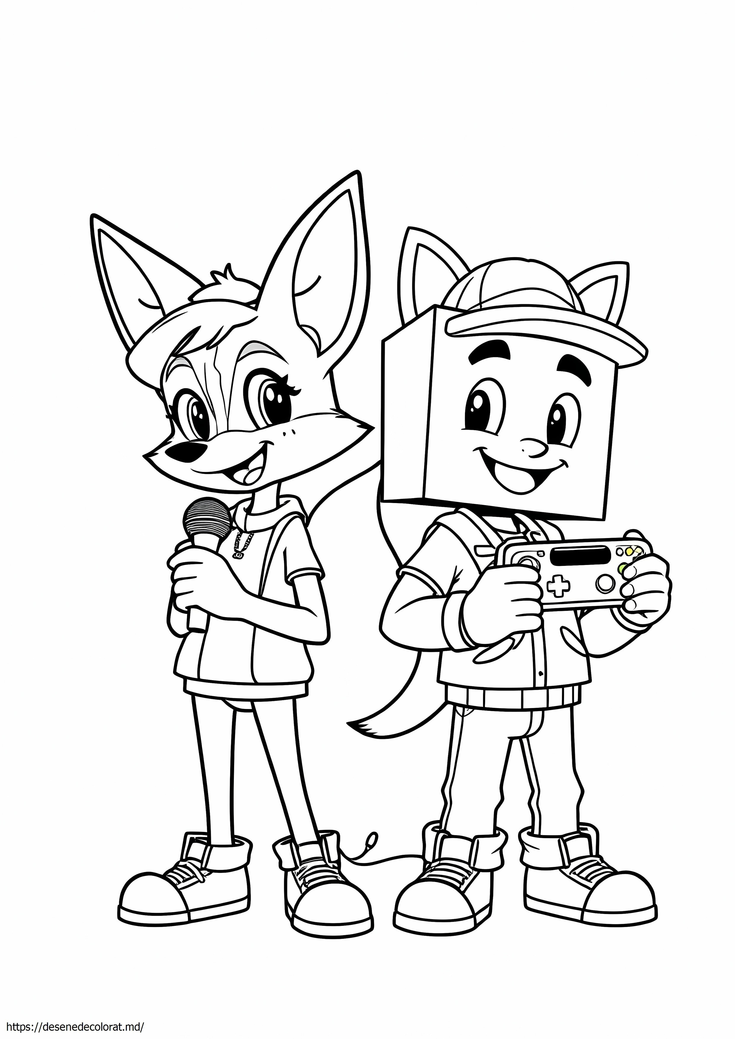 Lankybox Foxy și Boxy
