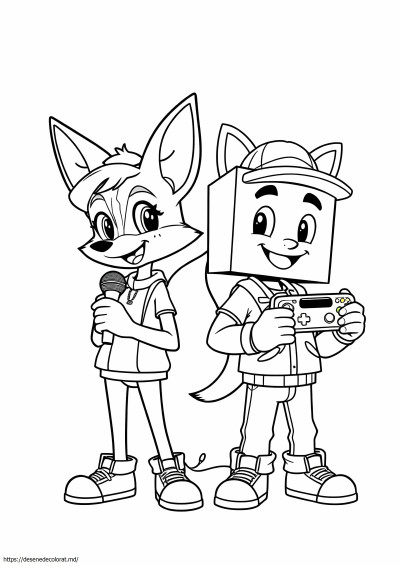 Lankybox Foxy și Boxy