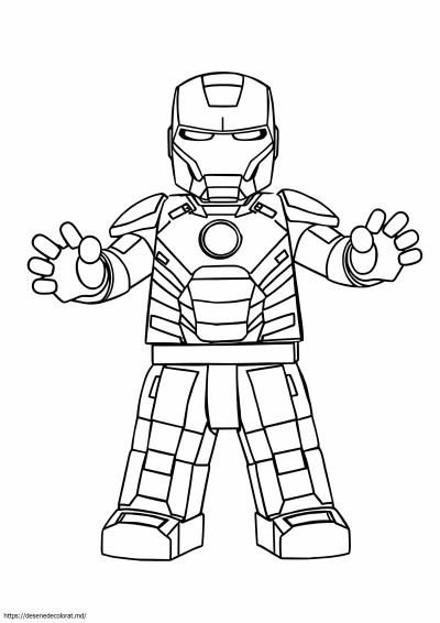 Lego iron man
