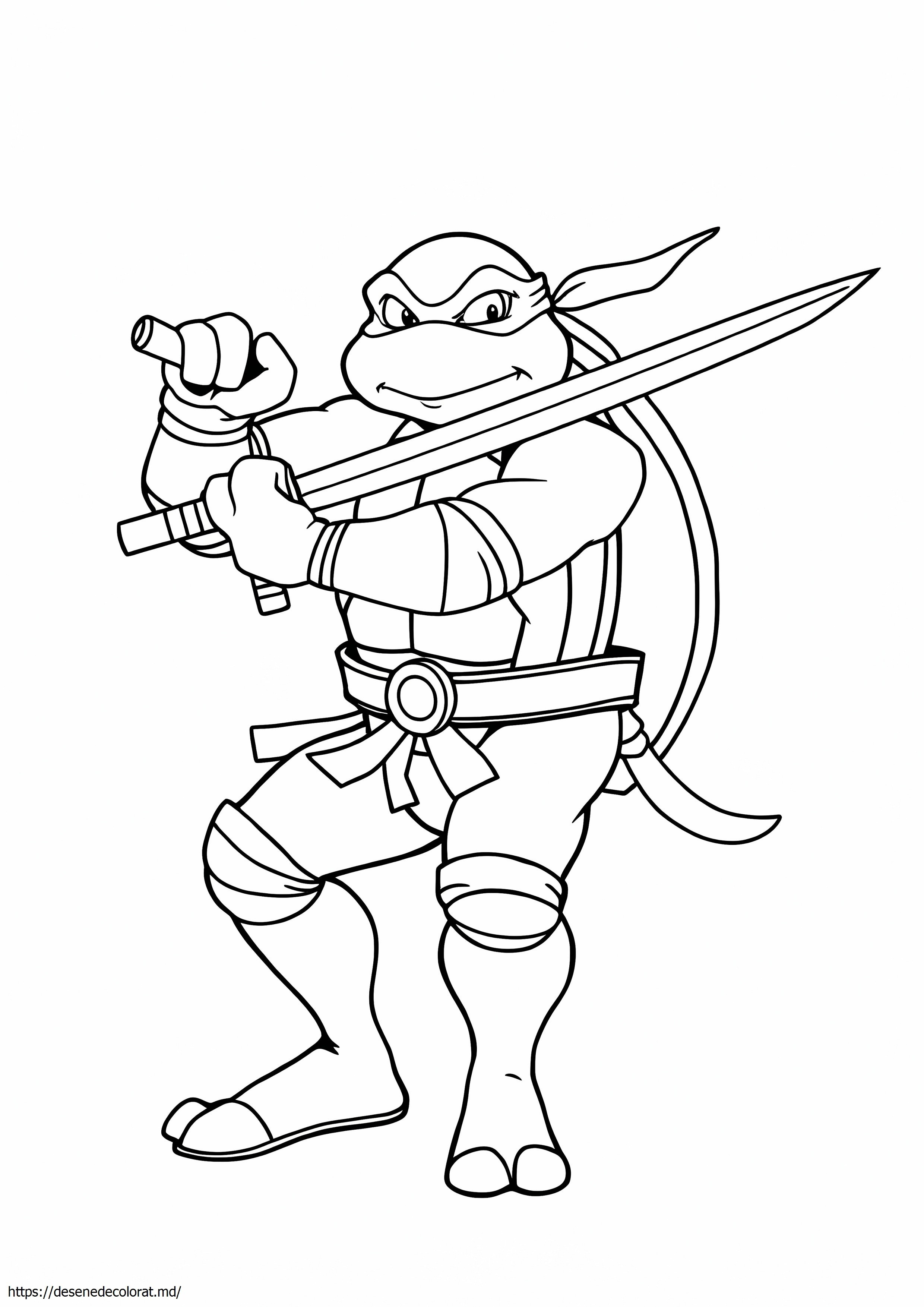 Țestoasa ninja leu