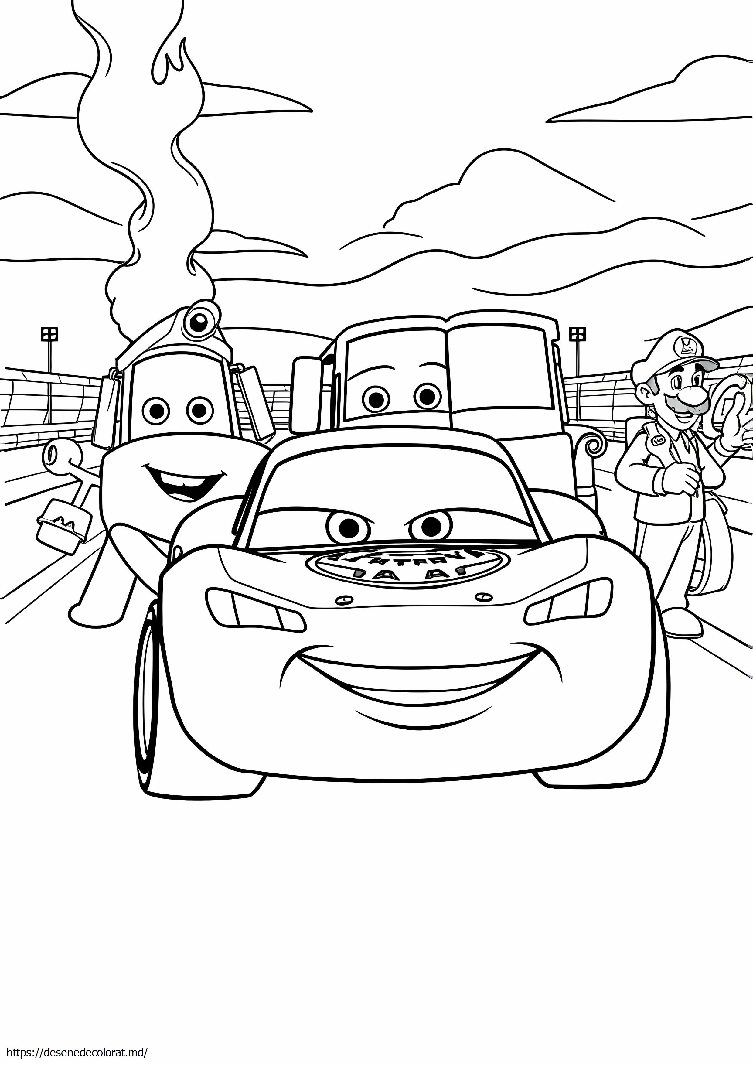 Lightning Mcqueen și prieteni