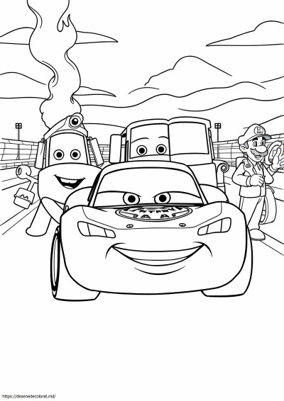 Lightning Mcqueen și prieteni
