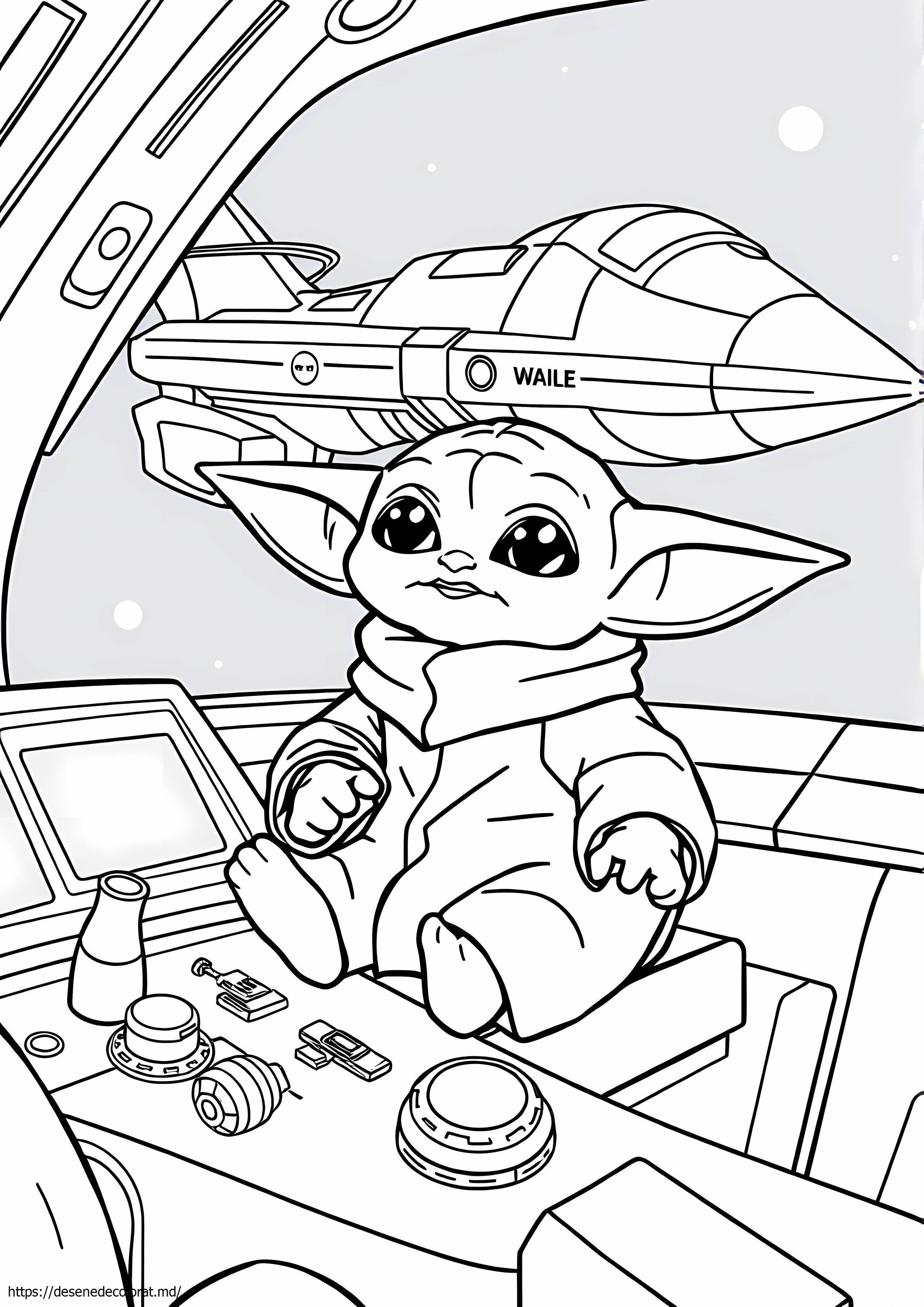 Mandalorian baby yoda