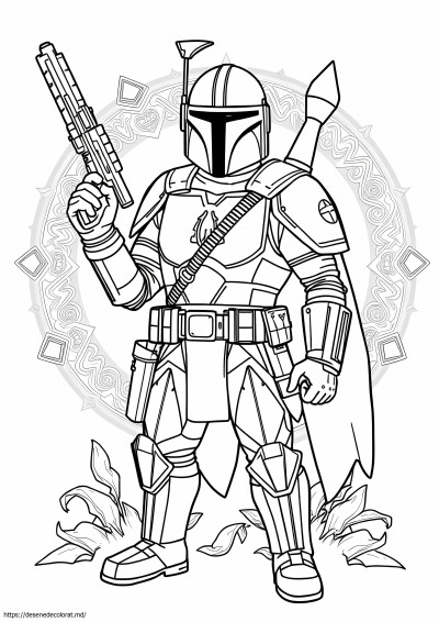 Războinic mandalorian Star Wars mandalorian
