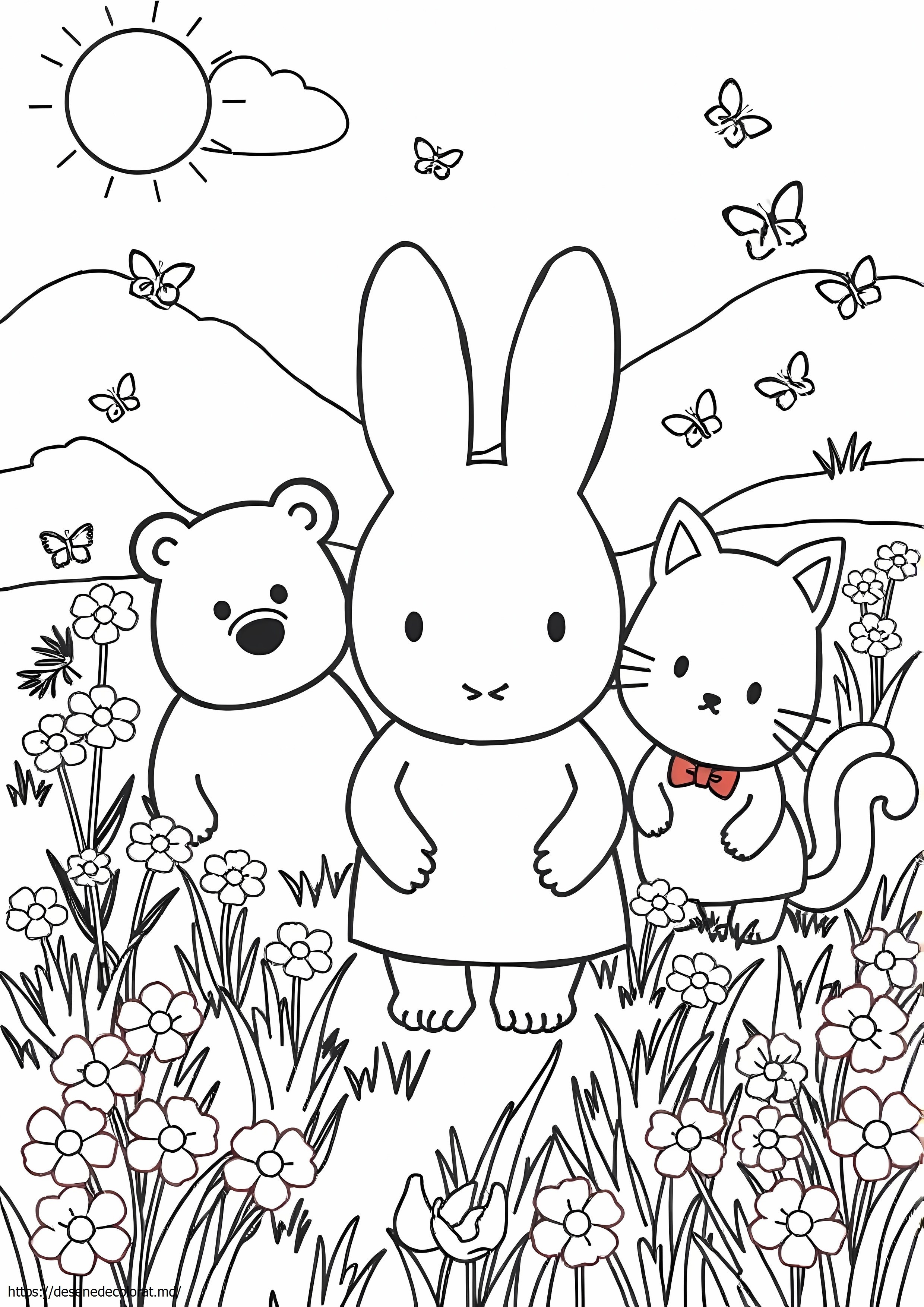 Miffy și prietenii miffy