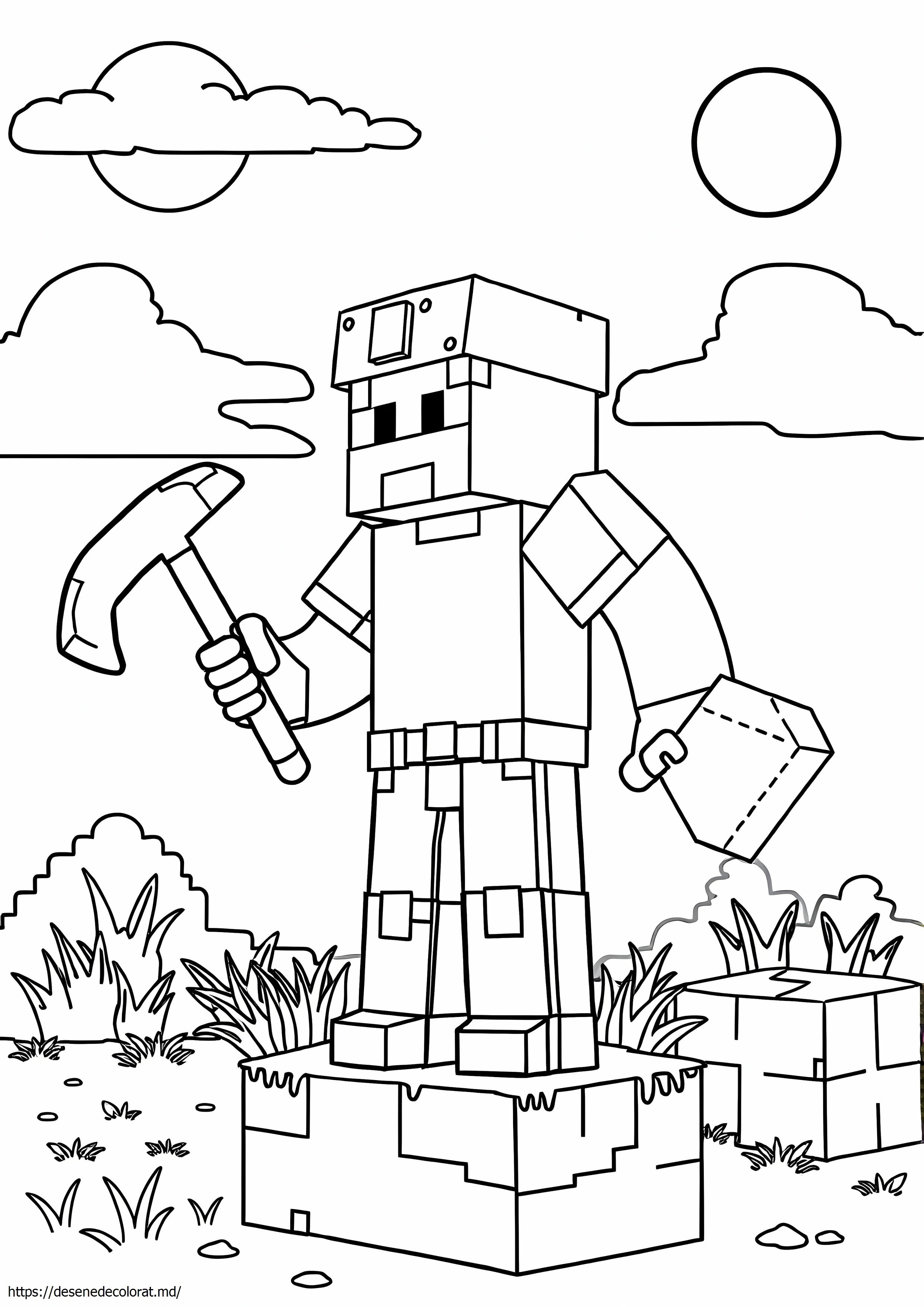 Minecraft steve