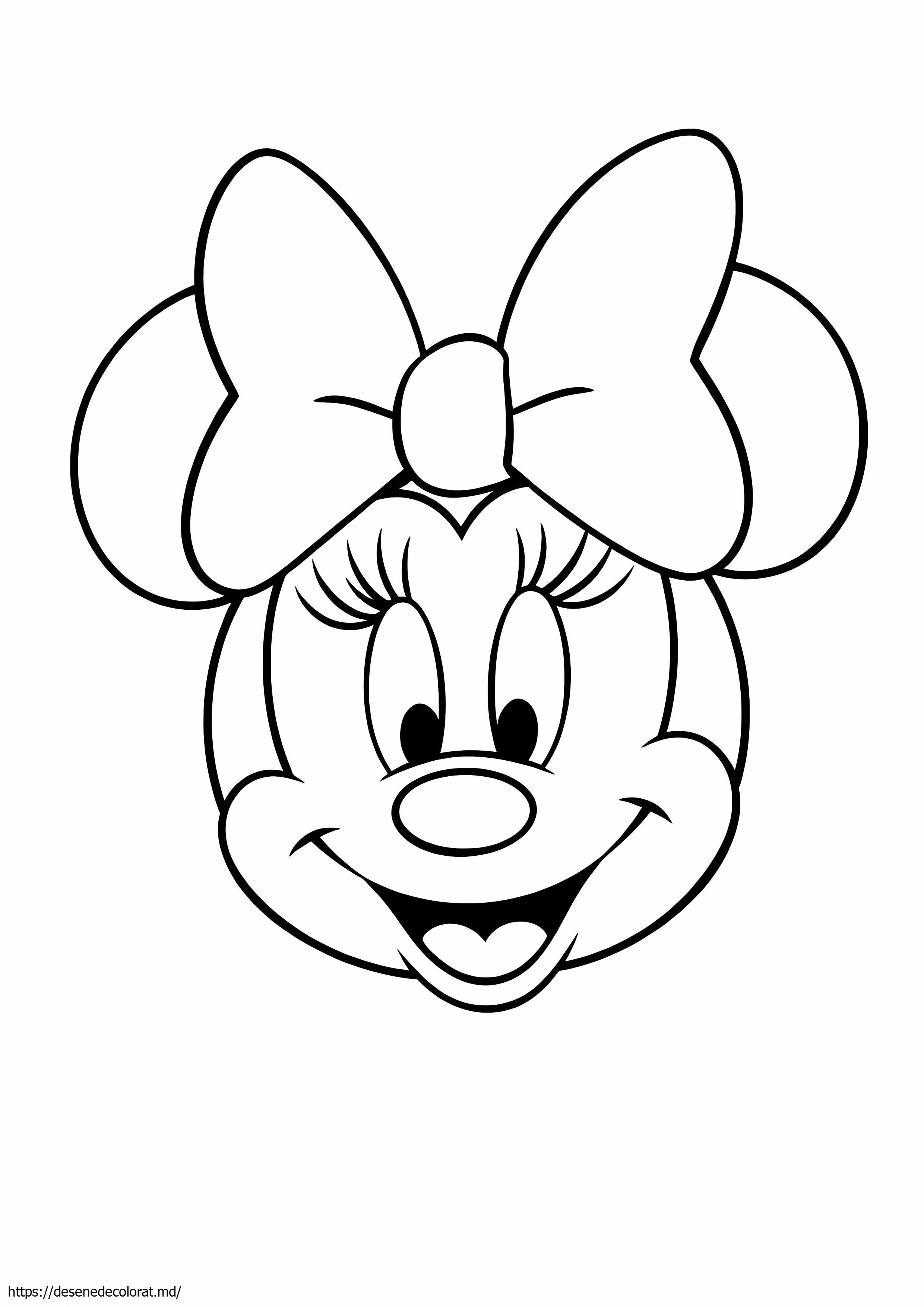Minnie mouse schita pentru