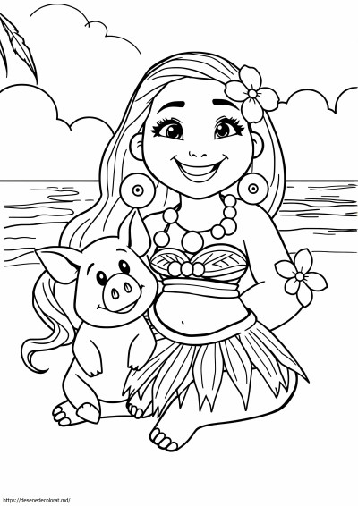 Moana porc