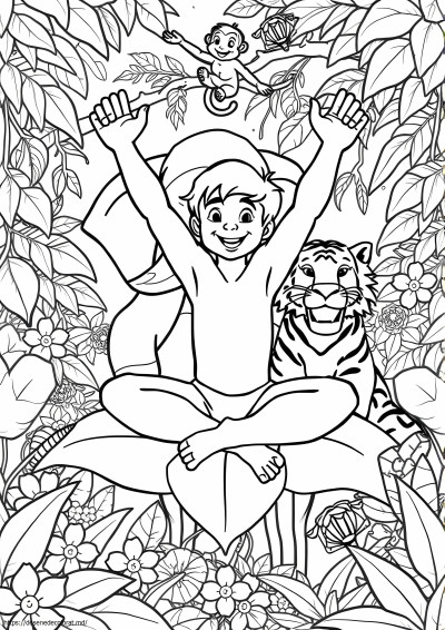 Cartea junglei mowgli