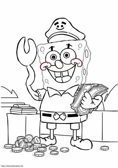 Domnul crab spongebob