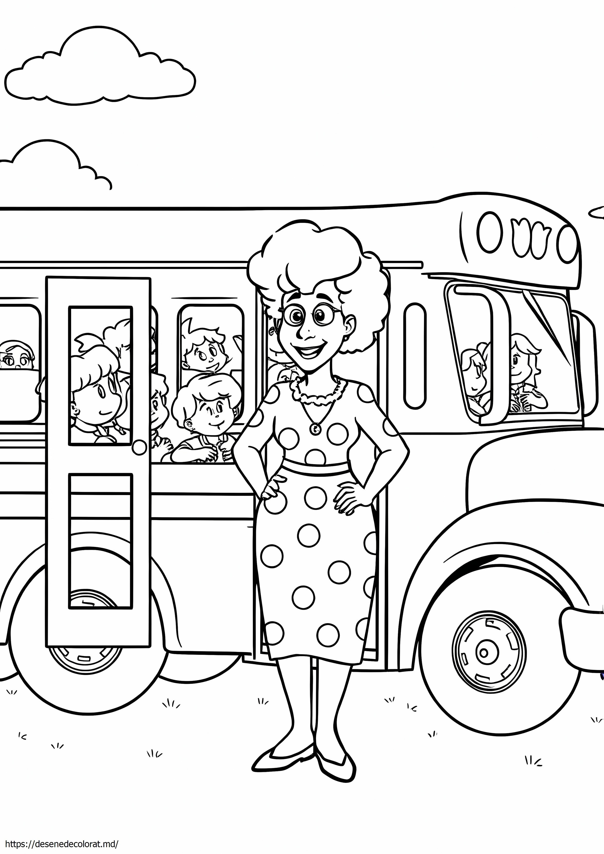 Ms frizzle magic autobuz școlar