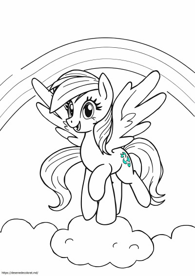 Micul meu ponei rainbow dash