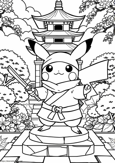 Ninja pikachu