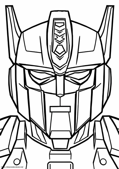 Optimus prime face