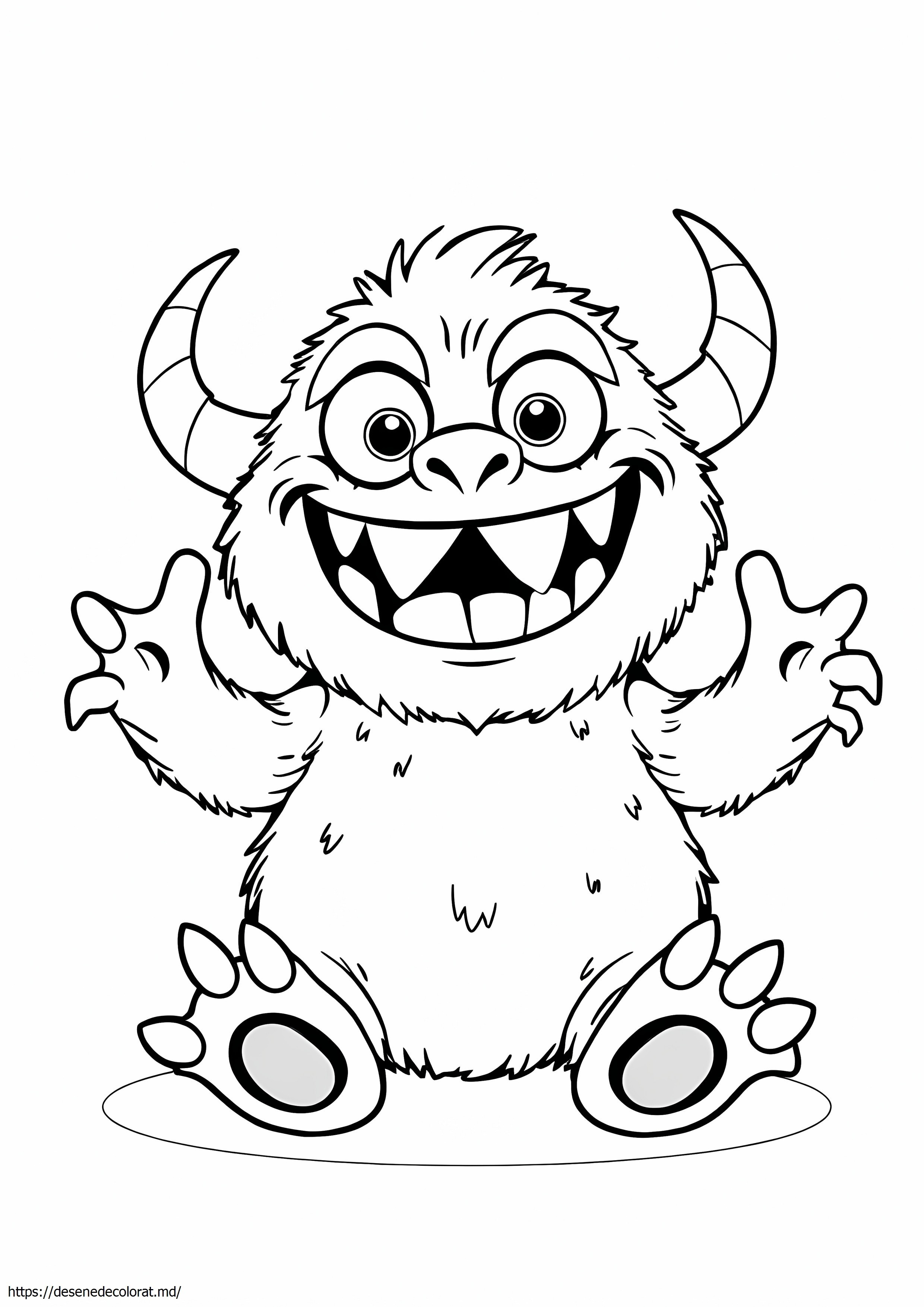 Para colorear huggy wuggy