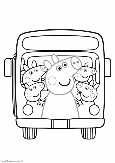 Autobuz peppa pig