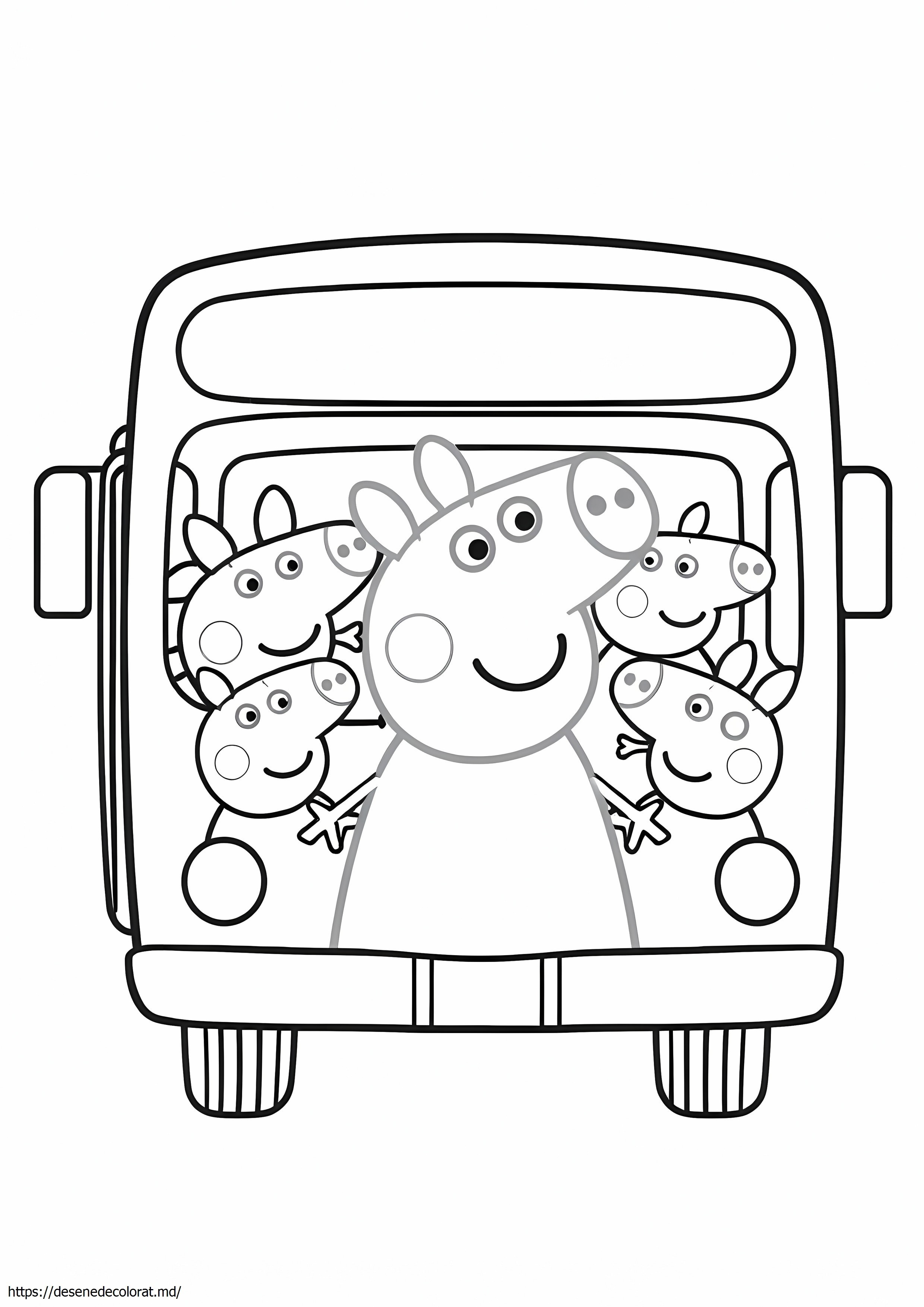 Autobuz peppa pig