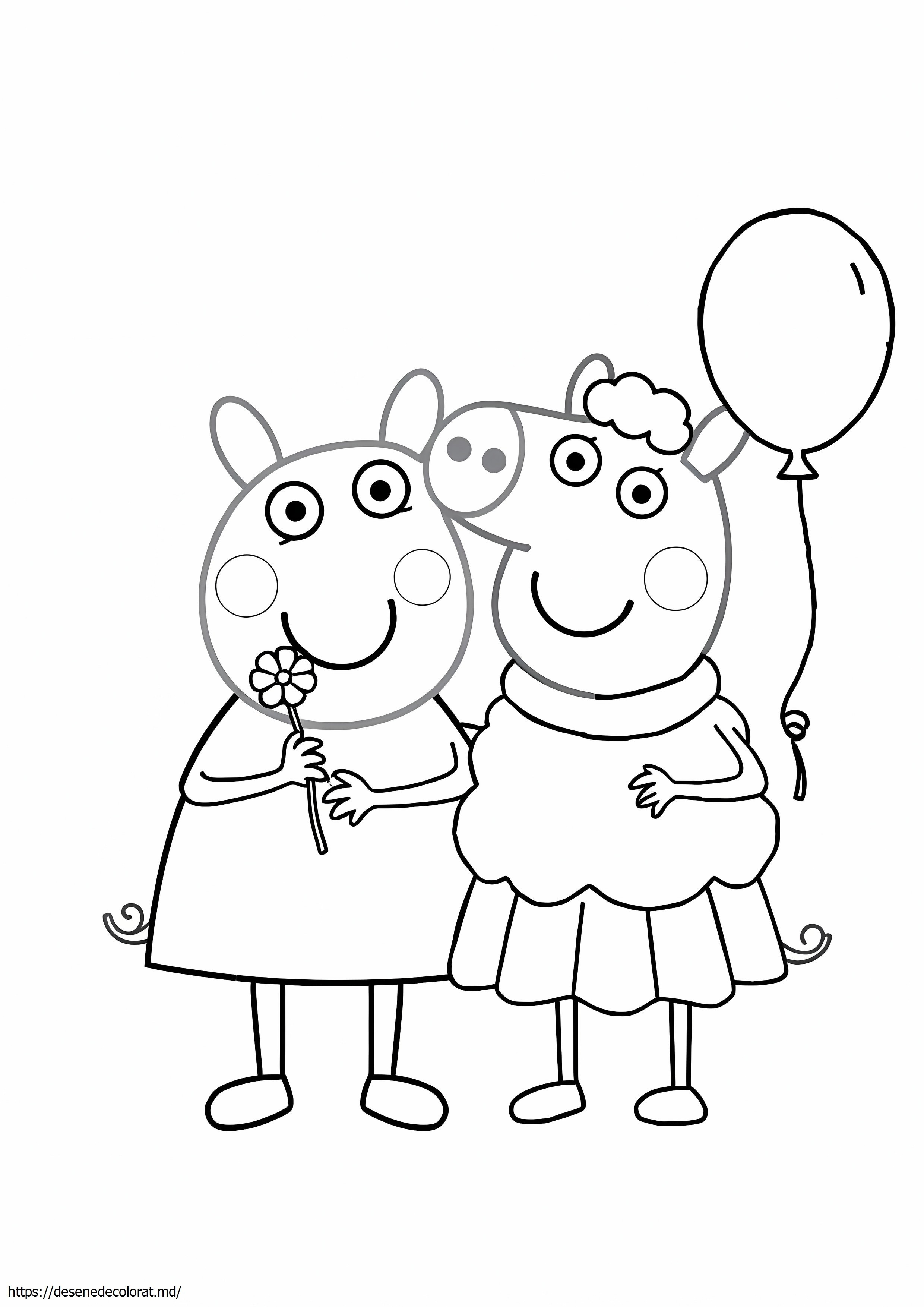 Peppa pig suzy sheep