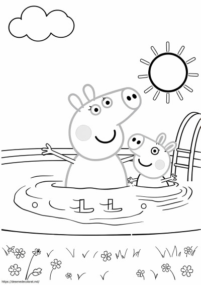 Piscina peppa pig