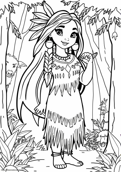 Desen pocahontas