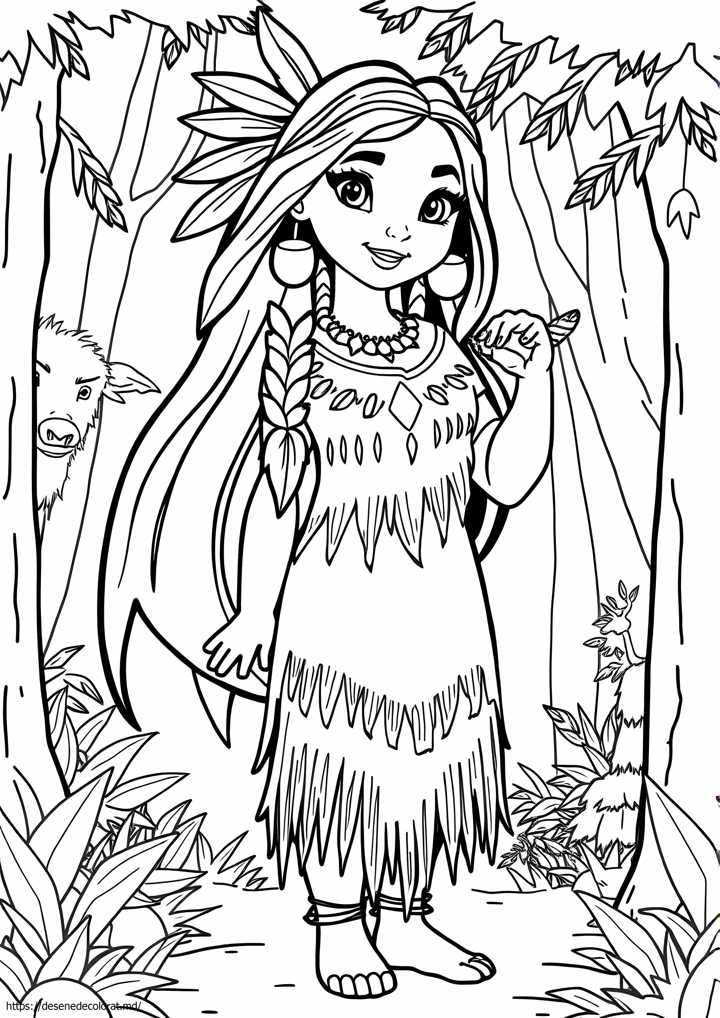 Desen pocahontas