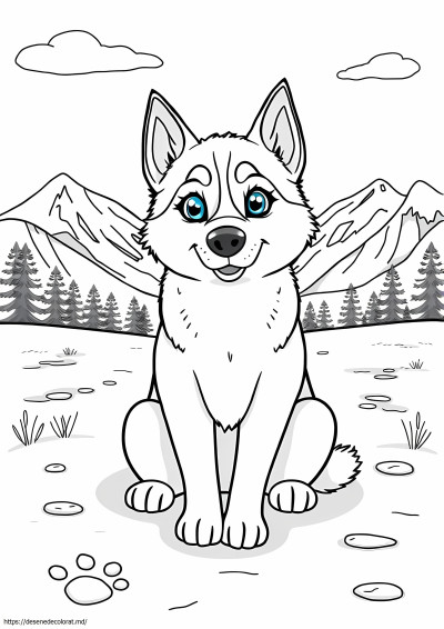 Husky siberian