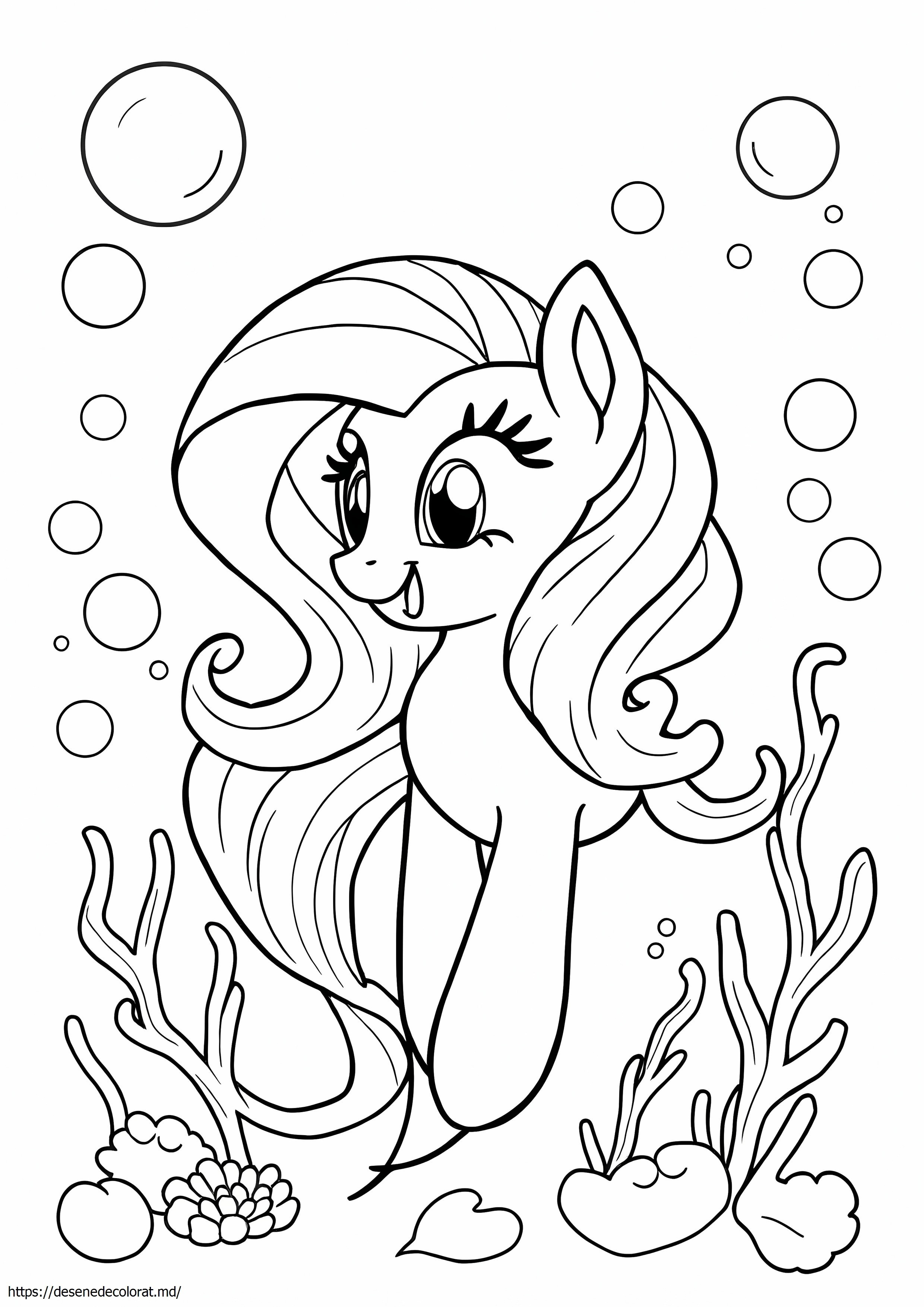 Rainbow dash micul meu ponei sirenă