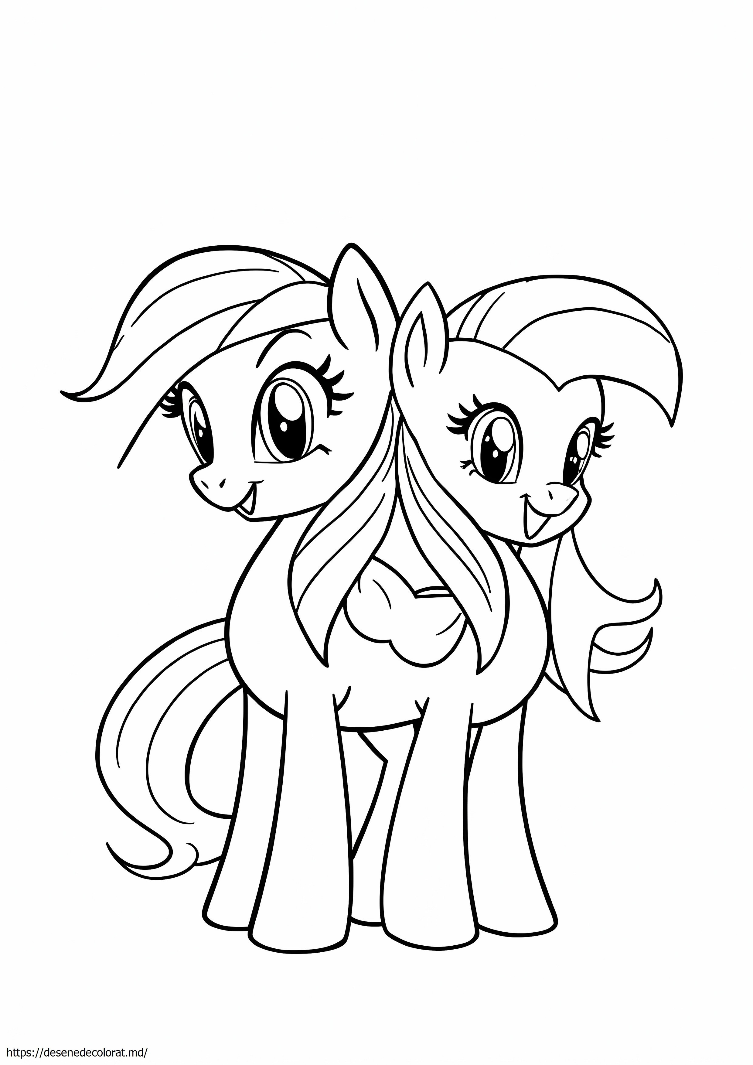 Rainbow dash fluttershy micul meu ponei
