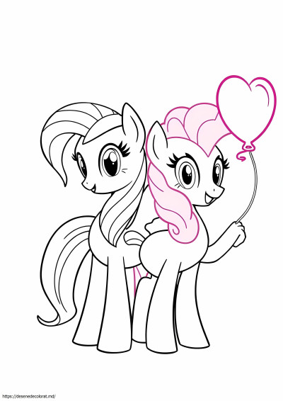 Rainbow Dash Pinkie Pie Micul meu ponei