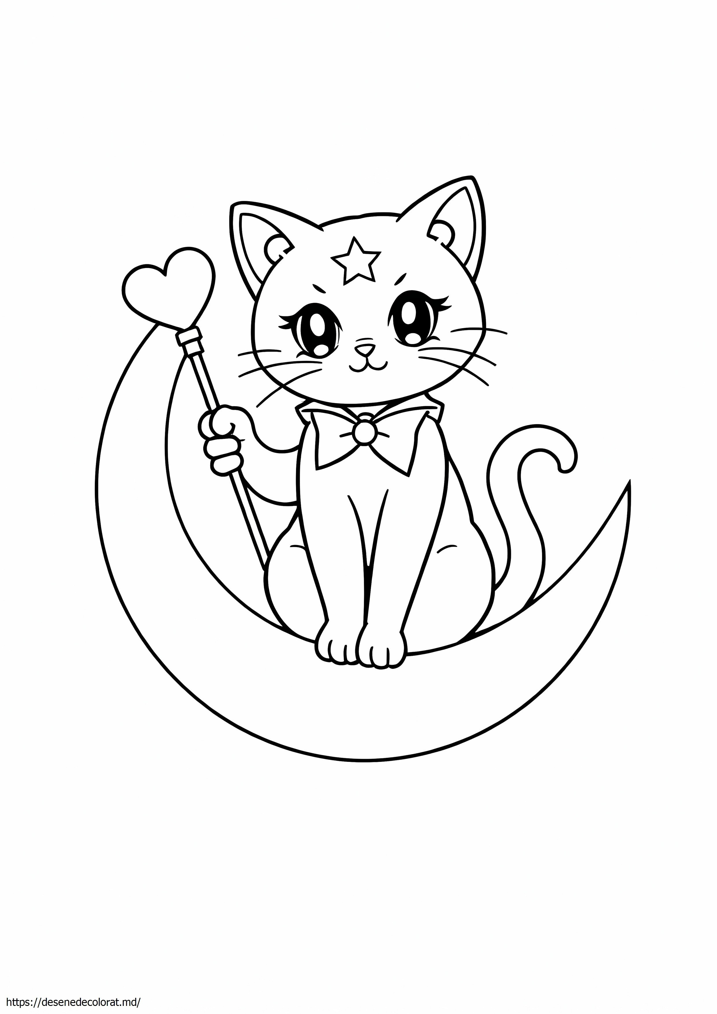Pisica sailor moon